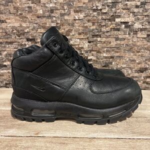 Nike Air Max Goadome ACG Waterproof Black Boots Youth Size 6Y 311567-001